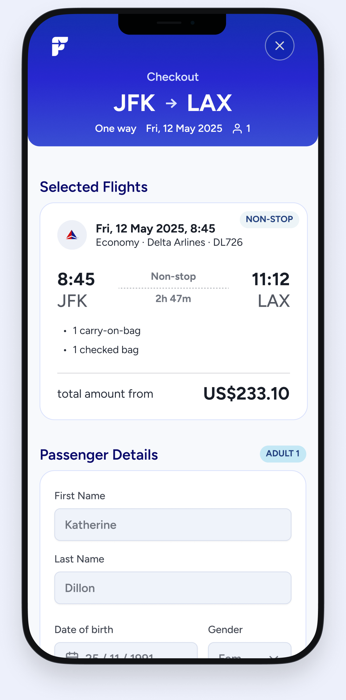 Future checkout concept