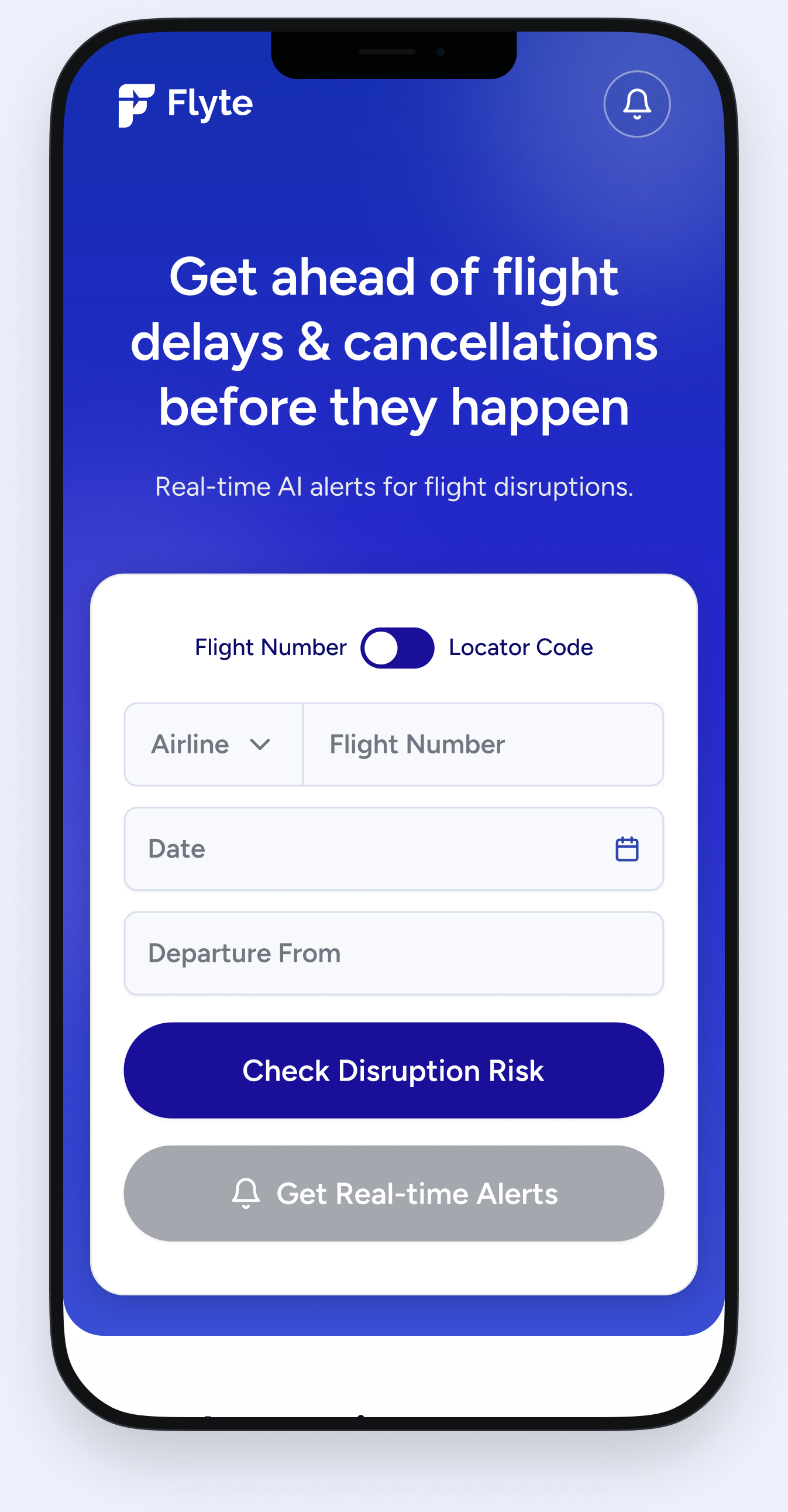 Free flight-risk check before registration