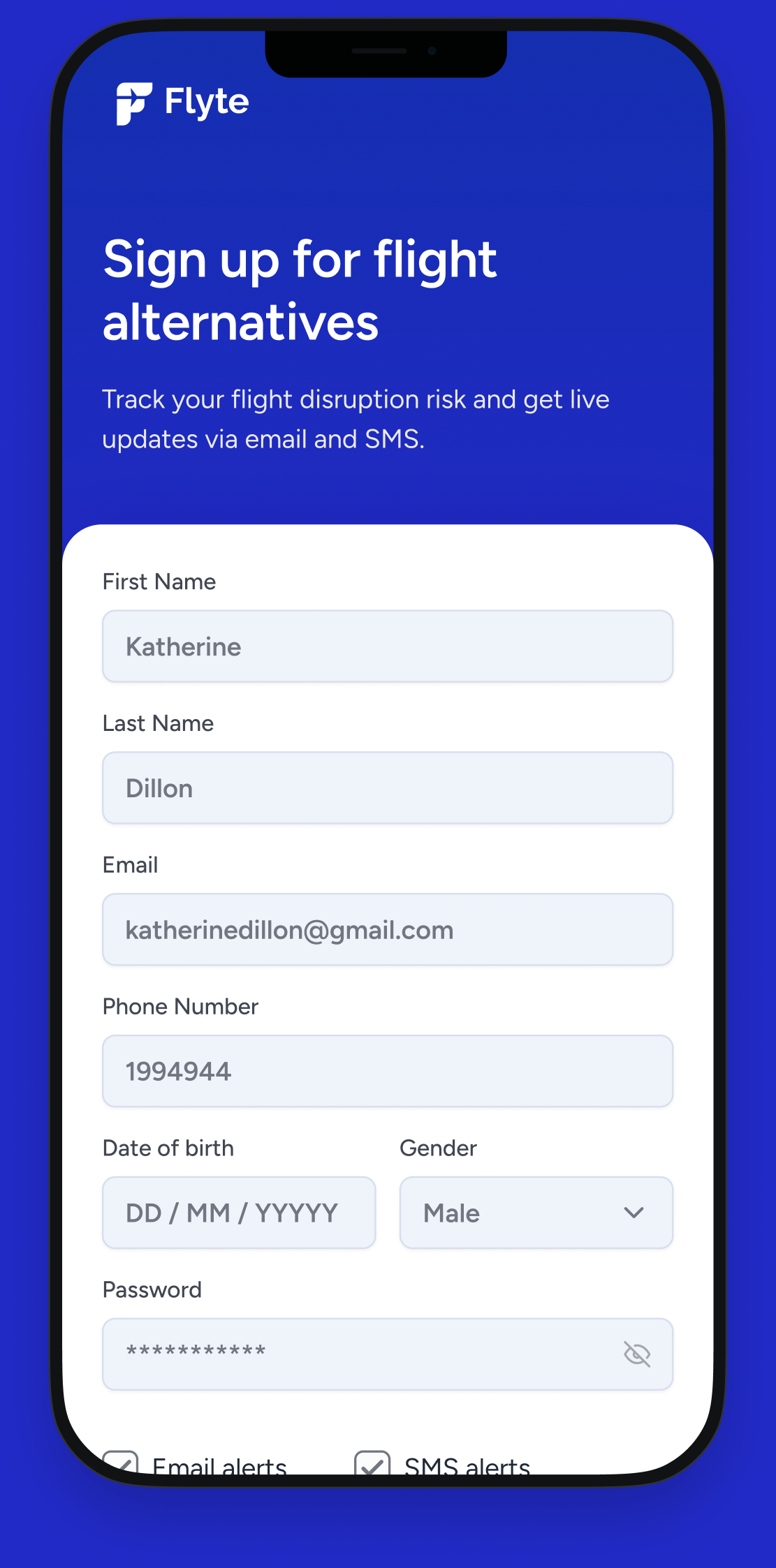Register for updates